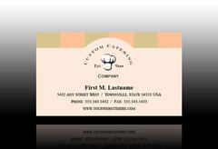 event-hosting-catering-business card-template